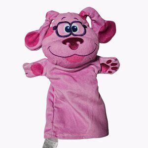 Melissa Doug Blues Clues Magenta Hand Puppet 10 Inch Plush Stuffed Animal Toy
